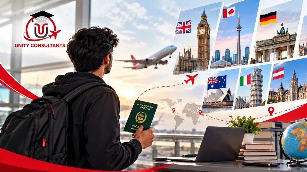 Study abroad without IELTS from Pakistan in 2027. Explore eligible countries, alternative English tests, MOI letters, university requirements and visa rules.